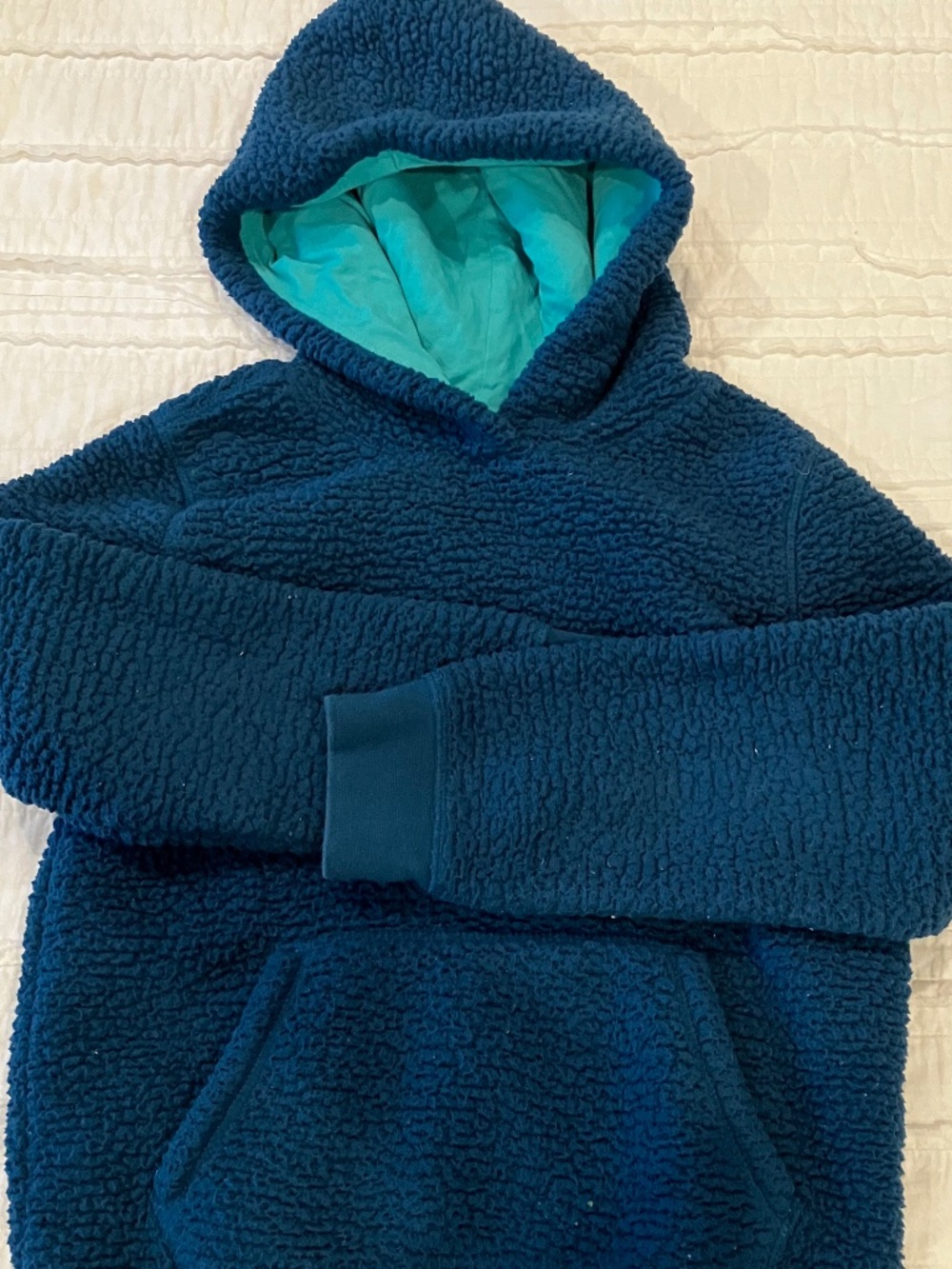 Lands' End kids fleece sweatshirt